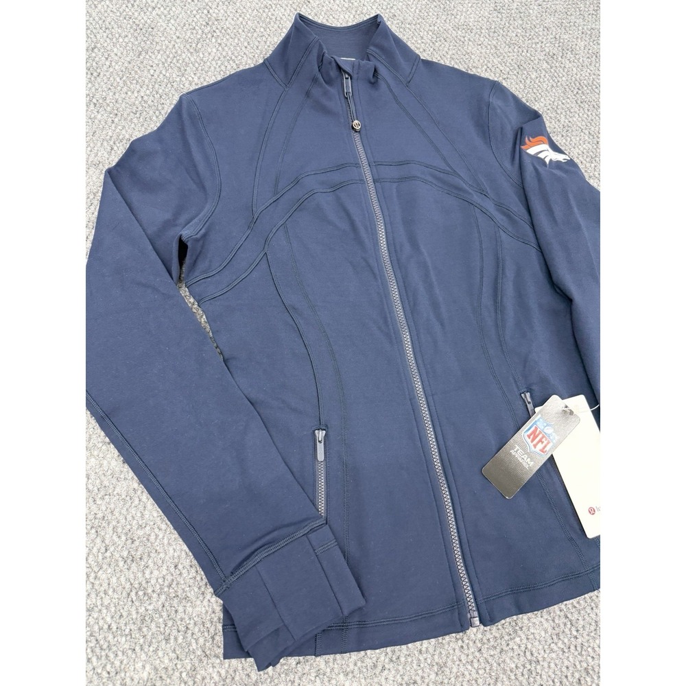 Lululemon x Denver Broncos NFL Women's 10 Define Jacket *Luon Navy Blue - New - Picture 4 of 13